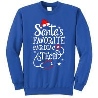 Santa's Favorite Cardiac Tech Christmas Cardiovascular Tech Gift Sweatshirt