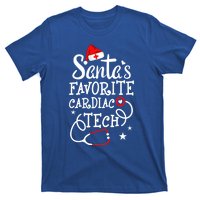 Santa's Favorite Cardiac Tech Christmas Cardiovascular Tech Cool Gift T-Shirt