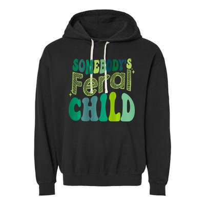 Somebodys Feral Child Garment-Dyed Fleece Hoodie
