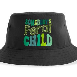 Somebodys Feral Child Sustainable Bucket Hat