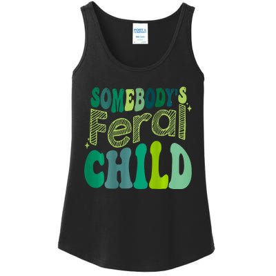 Somebodys Feral Child Ladies Essential Tank