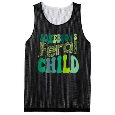 Somebodys Feral Child Mesh Reversible Basketball Jersey Tank