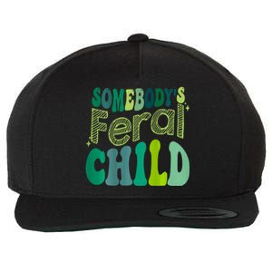 Somebodys Feral Child Wool Snapback Cap