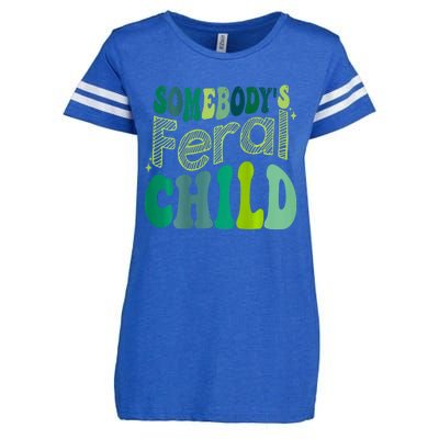 Somebodys Feral Child Enza Ladies Jersey Football T-Shirt