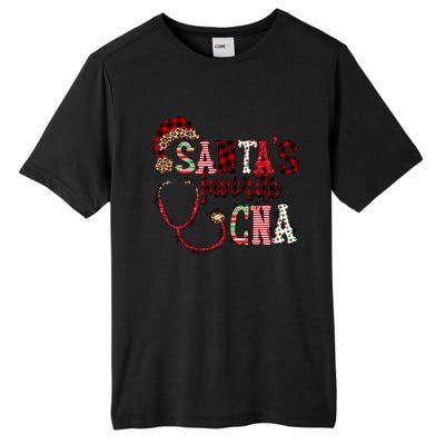 SantaS Favorite Cna Certified Nursing Assistant Nurse Xmas Funny Gift Tall Fusion ChromaSoft Performance T-Shirt