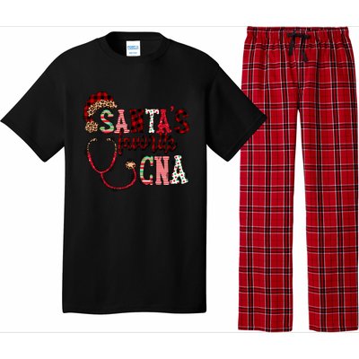 SantaS Favorite Cna Certified Nursing Assistant Nurse Xmas Funny Gift Pajama Set