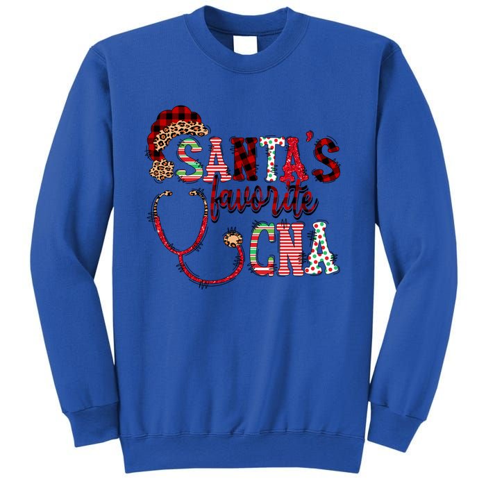 SantaS Favorite Cna Certified Nursing Assistant Nurse Xmas Funny Gift Sweatshirt