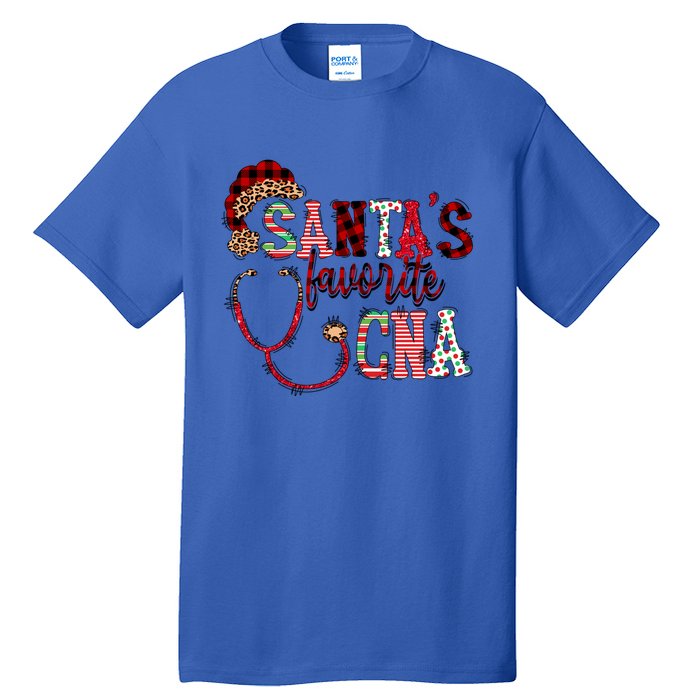 SantaS Favorite Cna Certified Nursing Assistant Nurse Xmas Funny Gift Tall T-Shirt