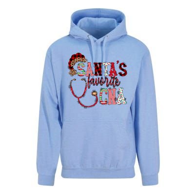 SantaS Favorite Cna Certified Nursing Assistant Nurse Xmas Funny Gift Unisex Surf Hoodie