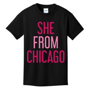 She From Chicago Women Apparel Kids T-Shirt