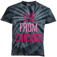 She From Chicago Women Apparel Kids Tie-Dye T-Shirt