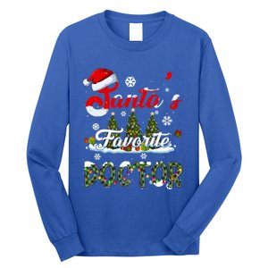 SantaS Favorite Doctor Family Matching Group Christmas Gift Long Sleeve Shirt