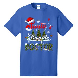 SantaS Favorite Doctor Family Matching Group Christmas Gift Tall T-Shirt