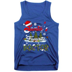 SantaS Favorite Doctor Family Matching Group Christmas Gift Tank Top