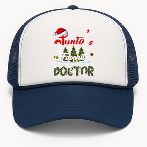 SantaS Favorite Doctor Family Matching Group Christmas Gift Trucker Hat