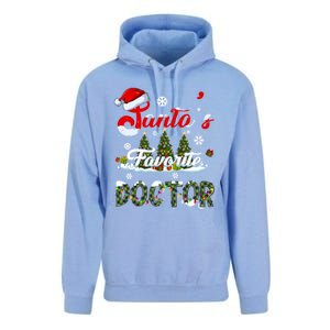 SantaS Favorite Doctor Family Matching Group Christmas Gift Unisex Surf Hoodie