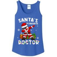 SantaS Favorite Doctor Family Matching Group Christmas Gift Ladies Essential Tank