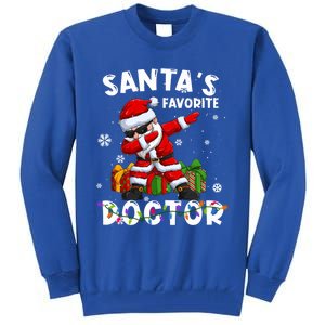 SantaS Favorite Doctor Family Matching Group Christmas Gift Tall Sweatshirt