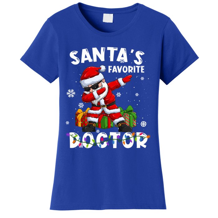 SantaS Favorite Doctor Family Matching Group Christmas Gift Women's T-Shirt