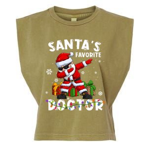 SantaS Favorite Doctor Family Matching Group Christmas Gift Garment-Dyed Women's Muscle Tee