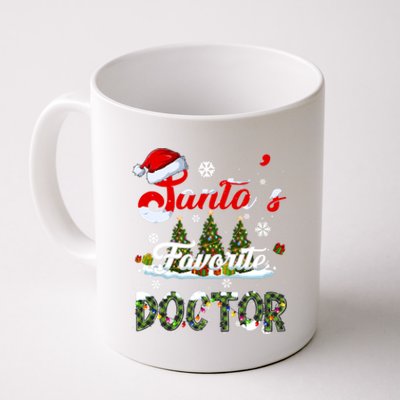 SantaS Favorite Doctor Family Matching Group Christmas Gift Coffee Mug