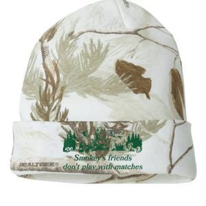 Smokey's Friends Don't Play With Matches Funny Saying Kati Licensed 12" Camo Beanie