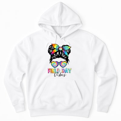 School Field Day Fun Tie Dye Field Day 2025 Girl Hoodie