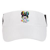 School Field Day Fun Tie Dye Field Day 2025 Girl Adult Drive Performance Visor