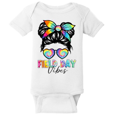 School Field Day Fun Tie Dye Field Day 2025 Girl Baby Bodysuit