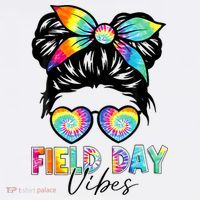 School Field Day Fun Tie Dye Field Day 2025 Girl Baby Bodysuit