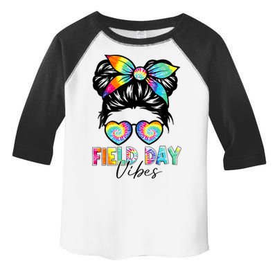 School Field Day Fun Tie Dye Field Day 2025 Girl Toddler Fine Jersey T-Shirt