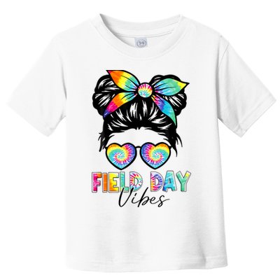 School Field Day Fun Tie Dye Field Day 2025 Girl Toddler T-Shirt