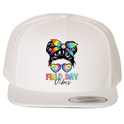 School Field Day Fun Tie Dye Field Day 2025 Girl Wool Snapback Cap
