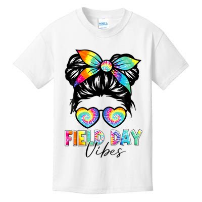 School Field Day Fun Tie Dye Field Day 2025 Girl Kids T-Shirt