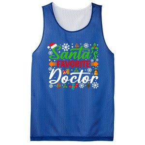 SantaS Favorite Doctor Meaningful Gift Funny Christmas Xmas Funny Gift Mesh Reversible Basketball Jersey Tank