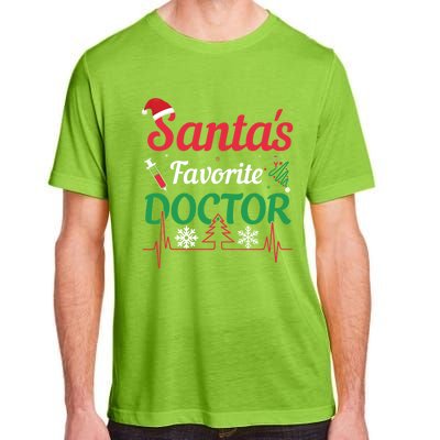 SantaS Favorite Doctor Gift Adult ChromaSoft Performance T-Shirt