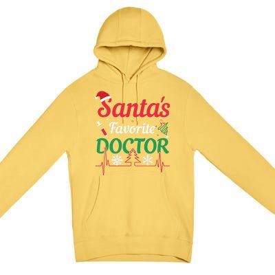 SantaS Favorite Doctor Gift Premium Pullover Hoodie