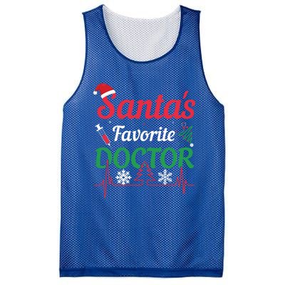 SantaS Favorite Doctor Gift Mesh Reversible Basketball Jersey Tank