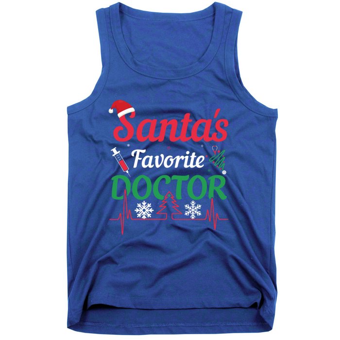 SantaS Favorite Doctor Gift Tank Top