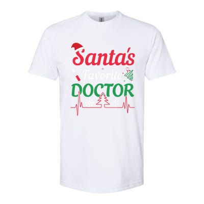 SantaS Favorite Doctor Gift Softstyle® CVC T-Shirt