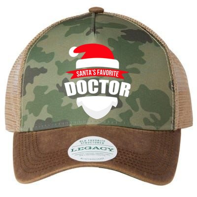 SantaS Favorite Doctor Cute Gift Fun Christmas Wear Legacy Tie Dye Trucker Hat