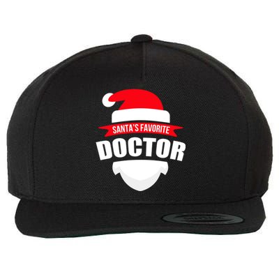 SantaS Favorite Doctor Cute Gift Fun Christmas Wear Wool Snapback Cap