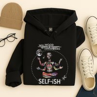 Selffish Funny Design Witty And Playful Humor Hoodie