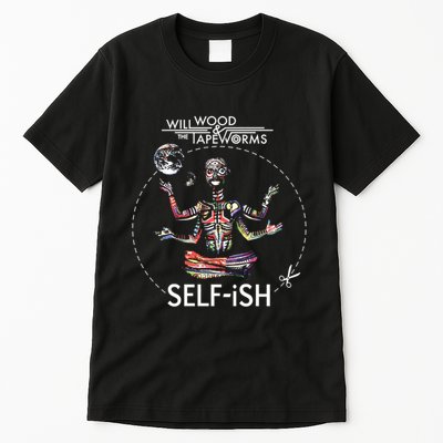 Selffish Funny Design Witty And Playful Humor Tall T-Shirt