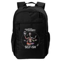 Selffish Funny Design Witty And Playful Humor Backpack