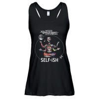 Selffish Funny Design Witty And Playful Humor Ladies Essential Flowy Tank
