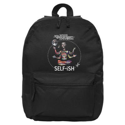 Selffish Funny Design Witty And Playful Humor 16 in Basic Backpack