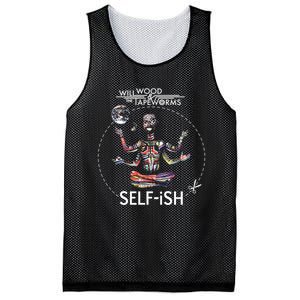 Selffish Funny Design Witty And Playful Humor Mesh Reversible Basketball Jersey Tank