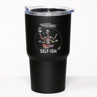 Selffish Funny Design Witty And Playful Humor Tumbler