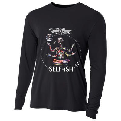 Selffish Funny Design Witty And Playful Humor Cooling Performance Long Sleeve Crew